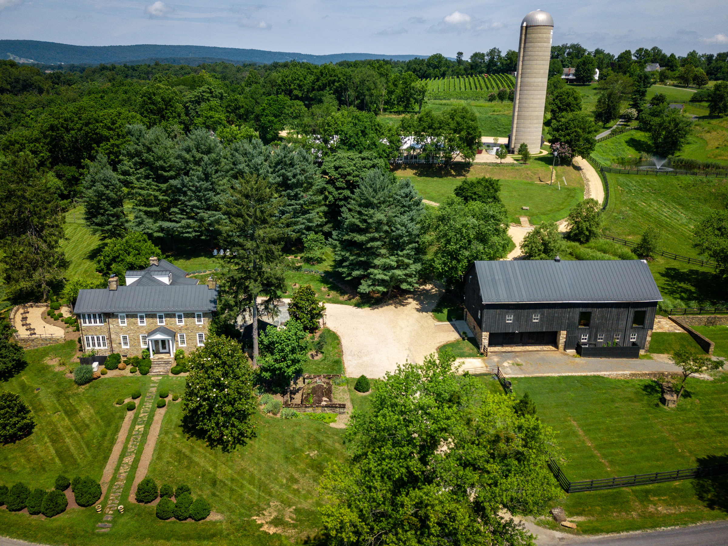 Tranquility Farm estate grounds